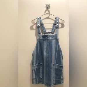 ✨We The Free Jean Overall Smock Dress✨